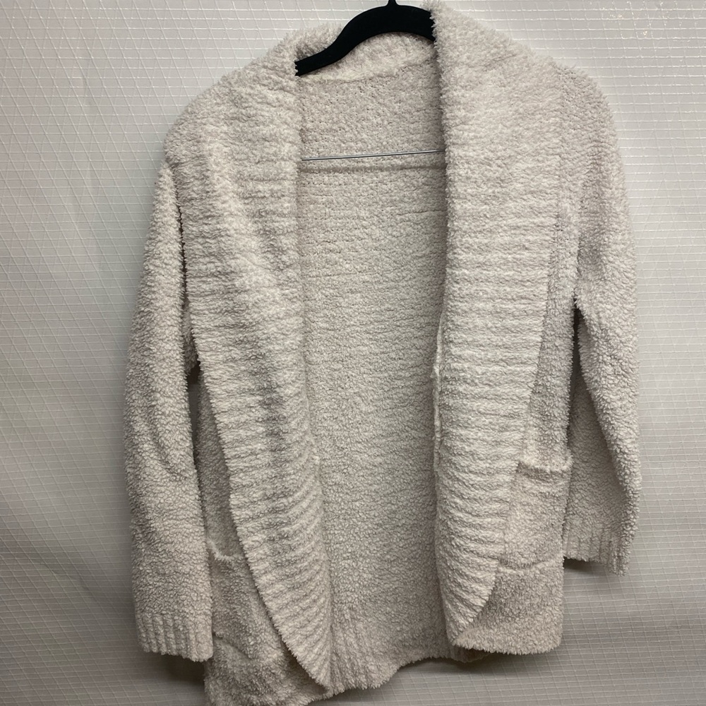 XL Womens White Cardigan